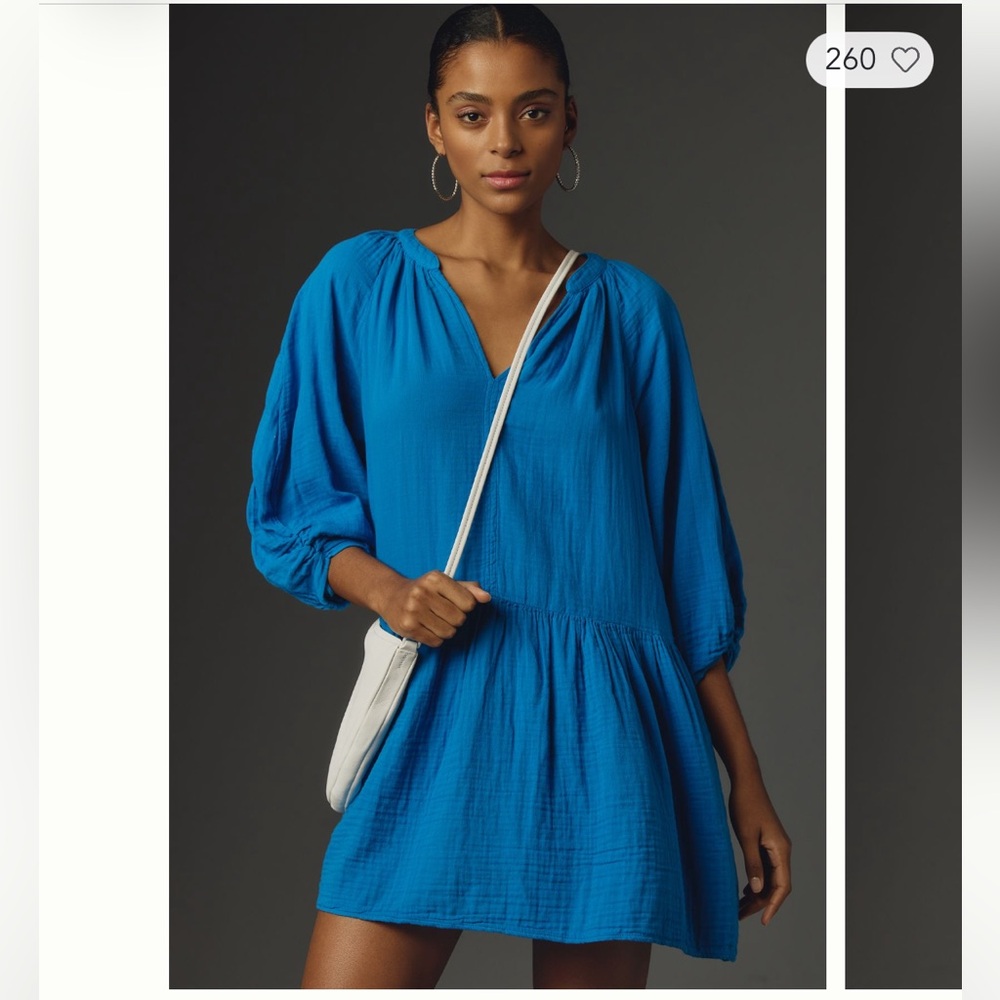 Velvet by Graham & Spencer Nica Gauzy Flounce Mini Dress